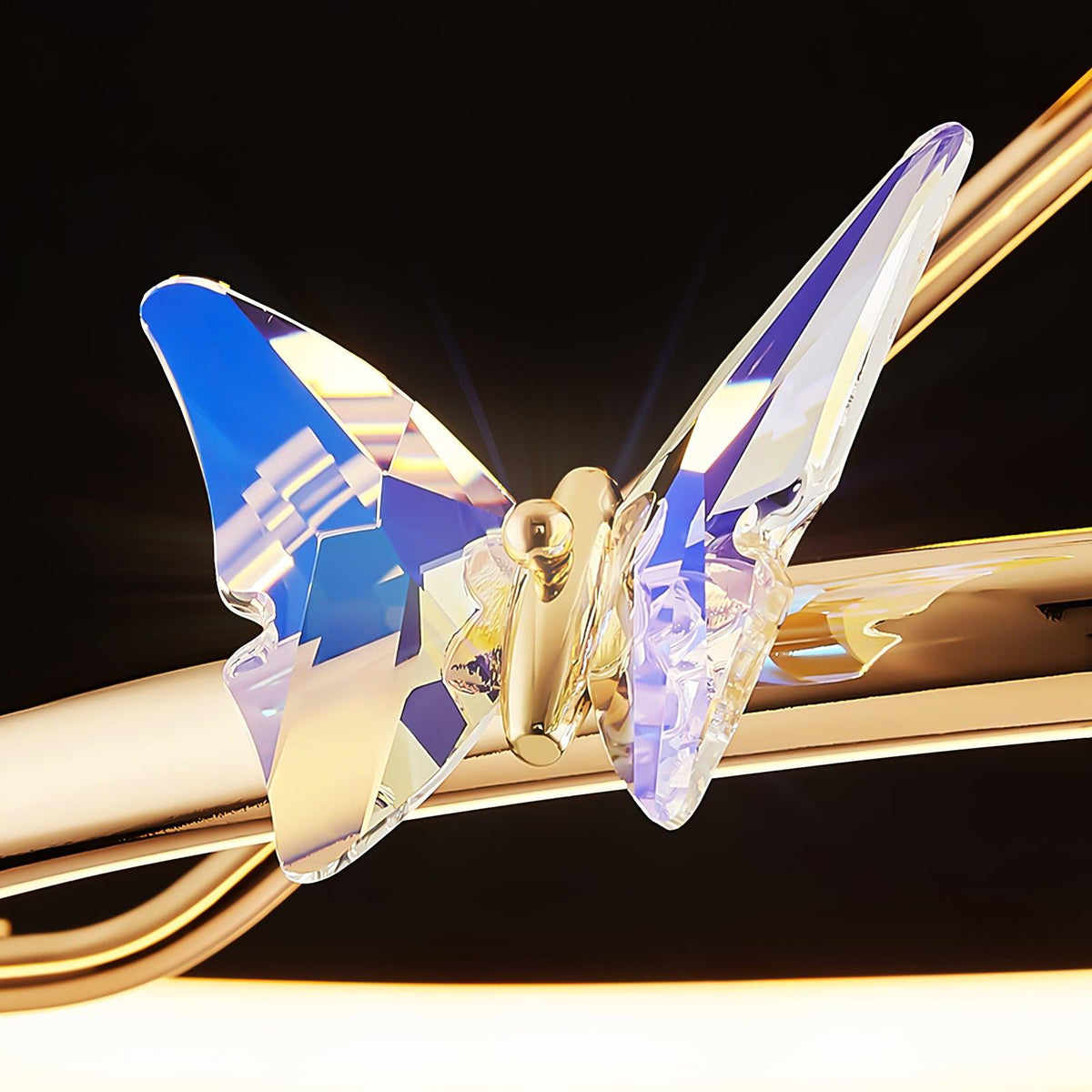 Ersoren Magic Butterfly Crystal lampada da parete
