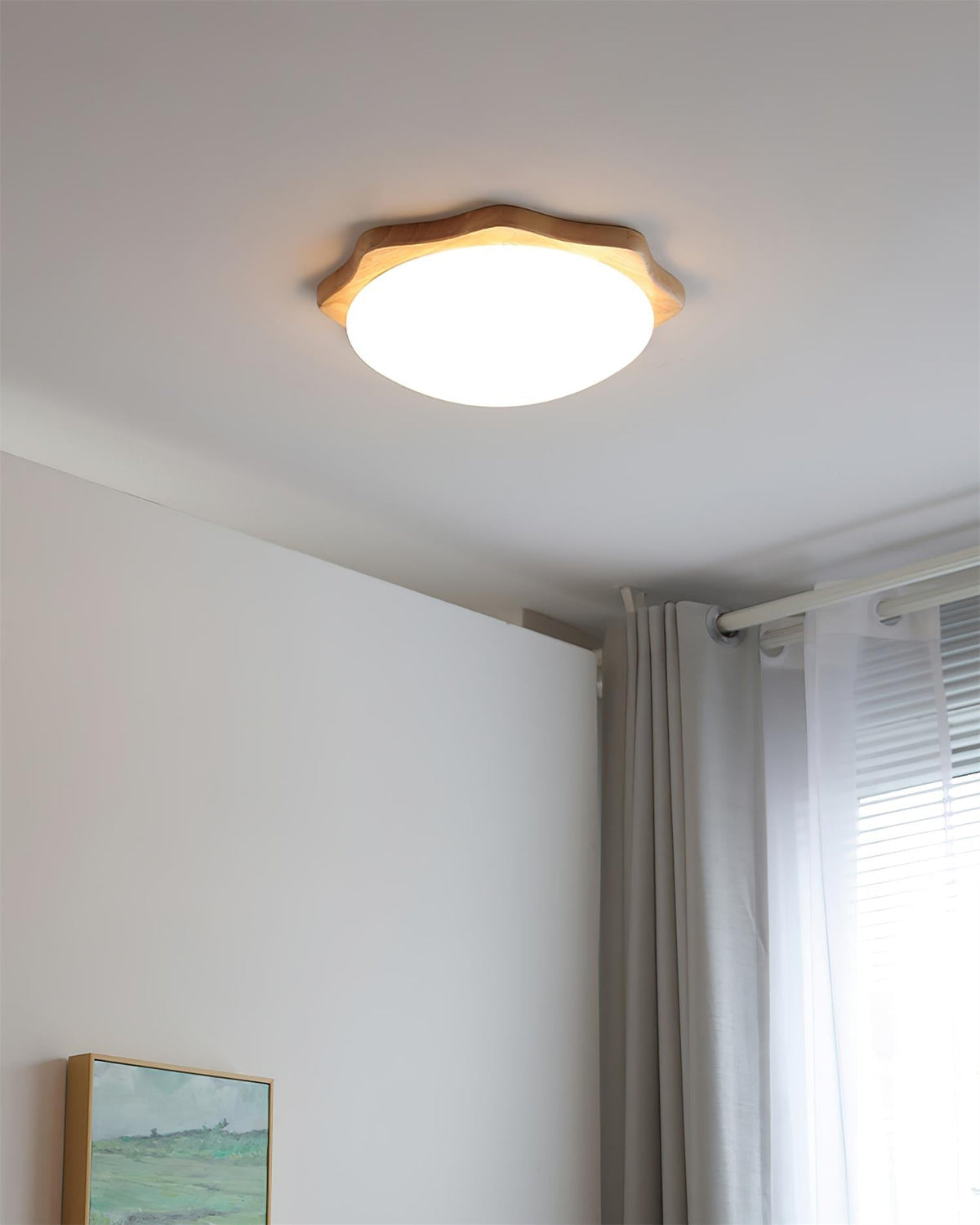 Rinaeria lampada da soffitto in legno