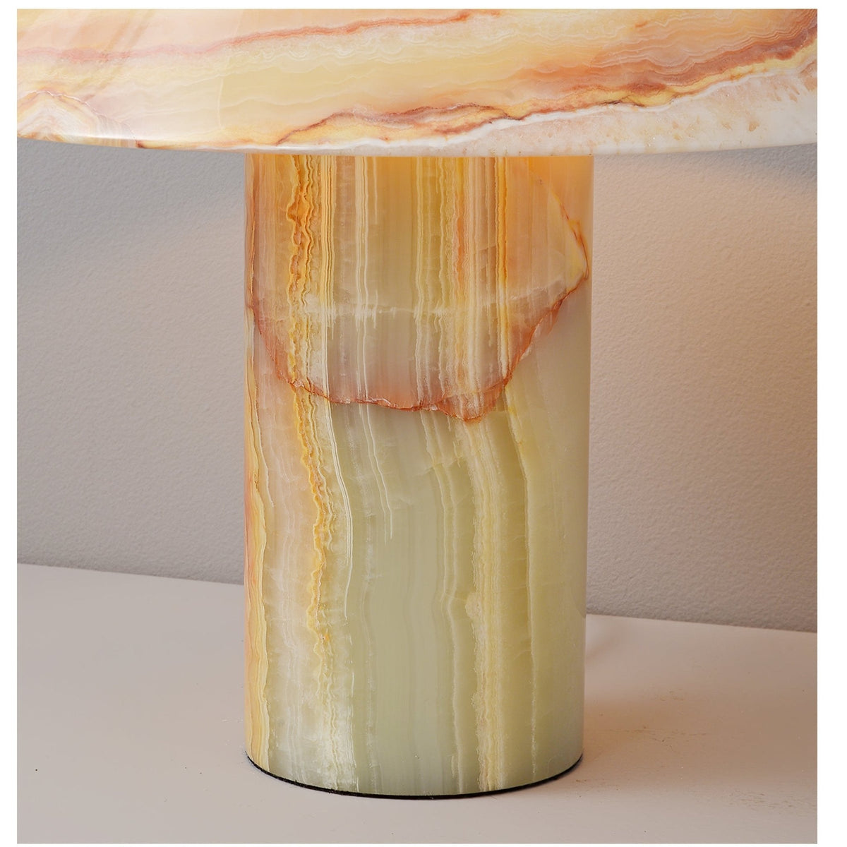 Velalelia vintage lampada da tavolo in giada