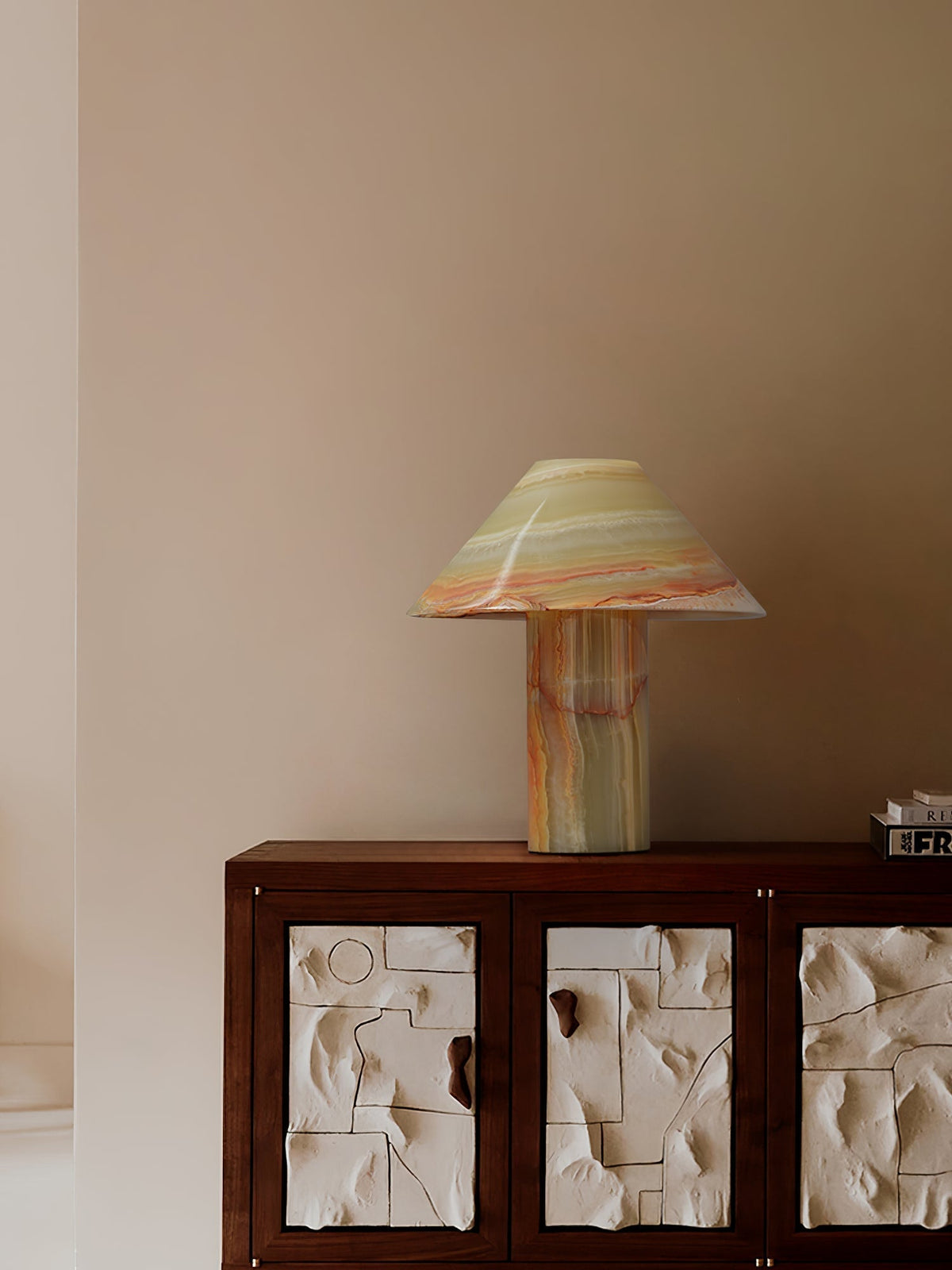 Velalelia vintage lampada da tavolo in giada