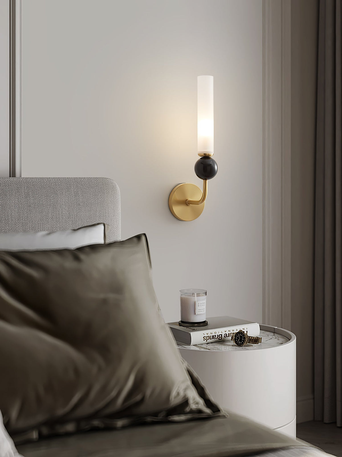 Dulane lampada da parete moderna minimalista Verticale in marmo