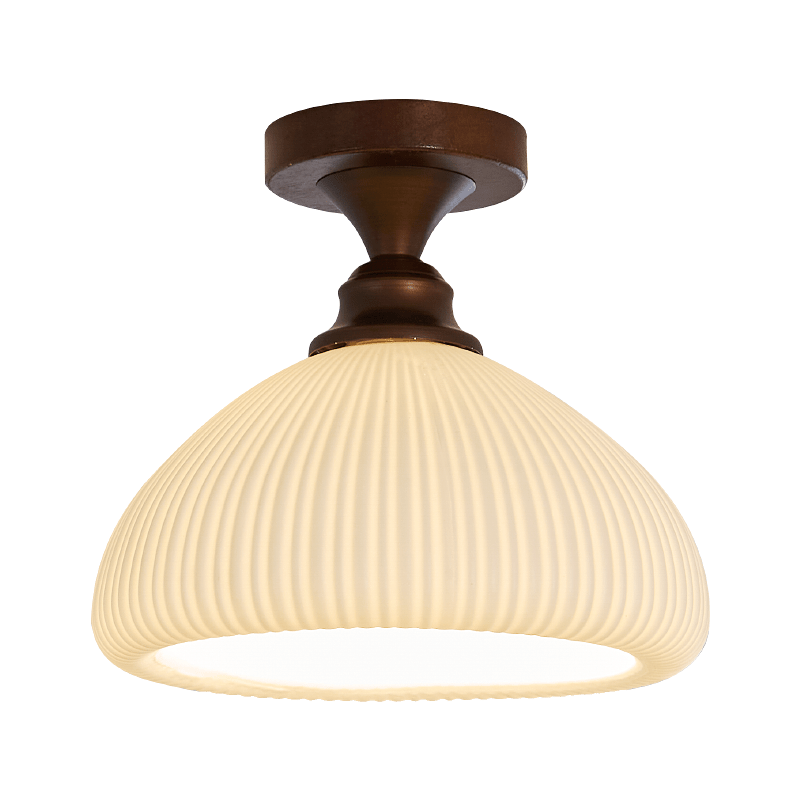Alveneth lampada da soffitto in vetro artistico nordico premium
