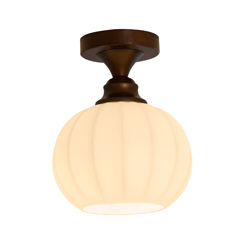 Alveneth lampada da soffitto in vetro artistico nordico premium