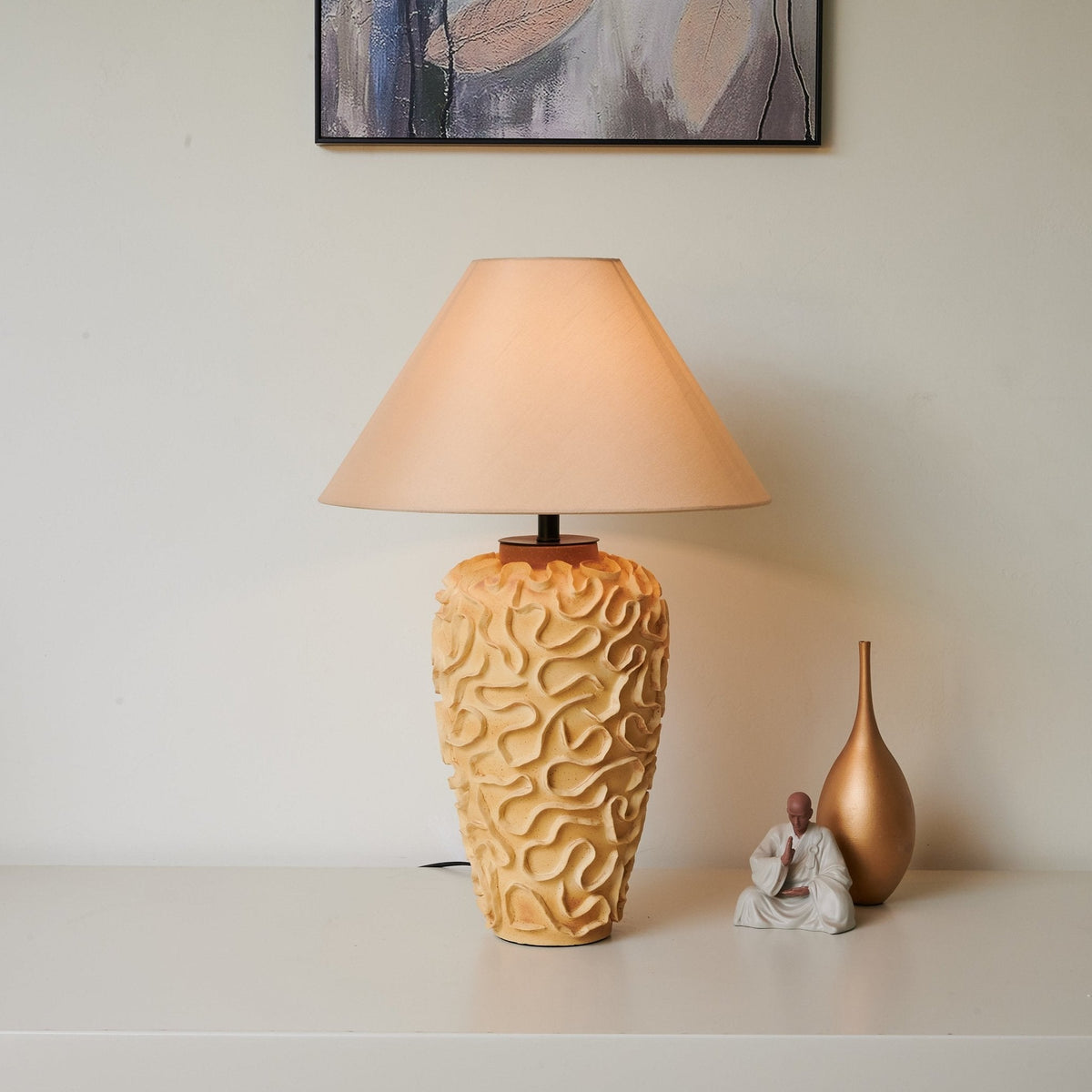 Isaac lampada da tavolo in ceramica vintage