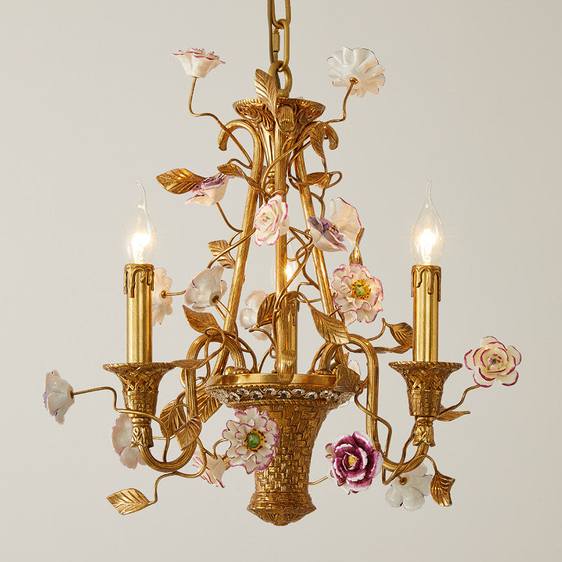 Corisande lampadario fiori