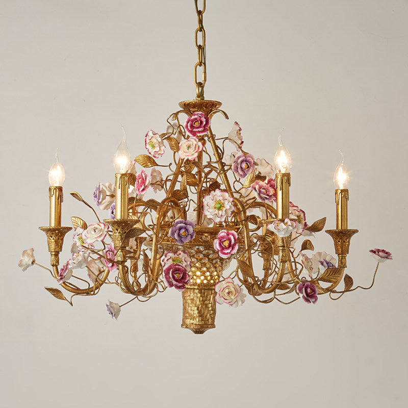 Corisande lampadario fiori