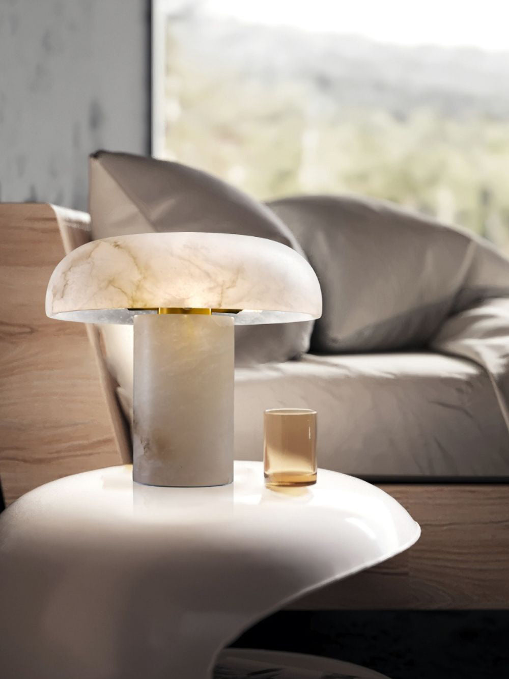 Milky lampada da tavolo