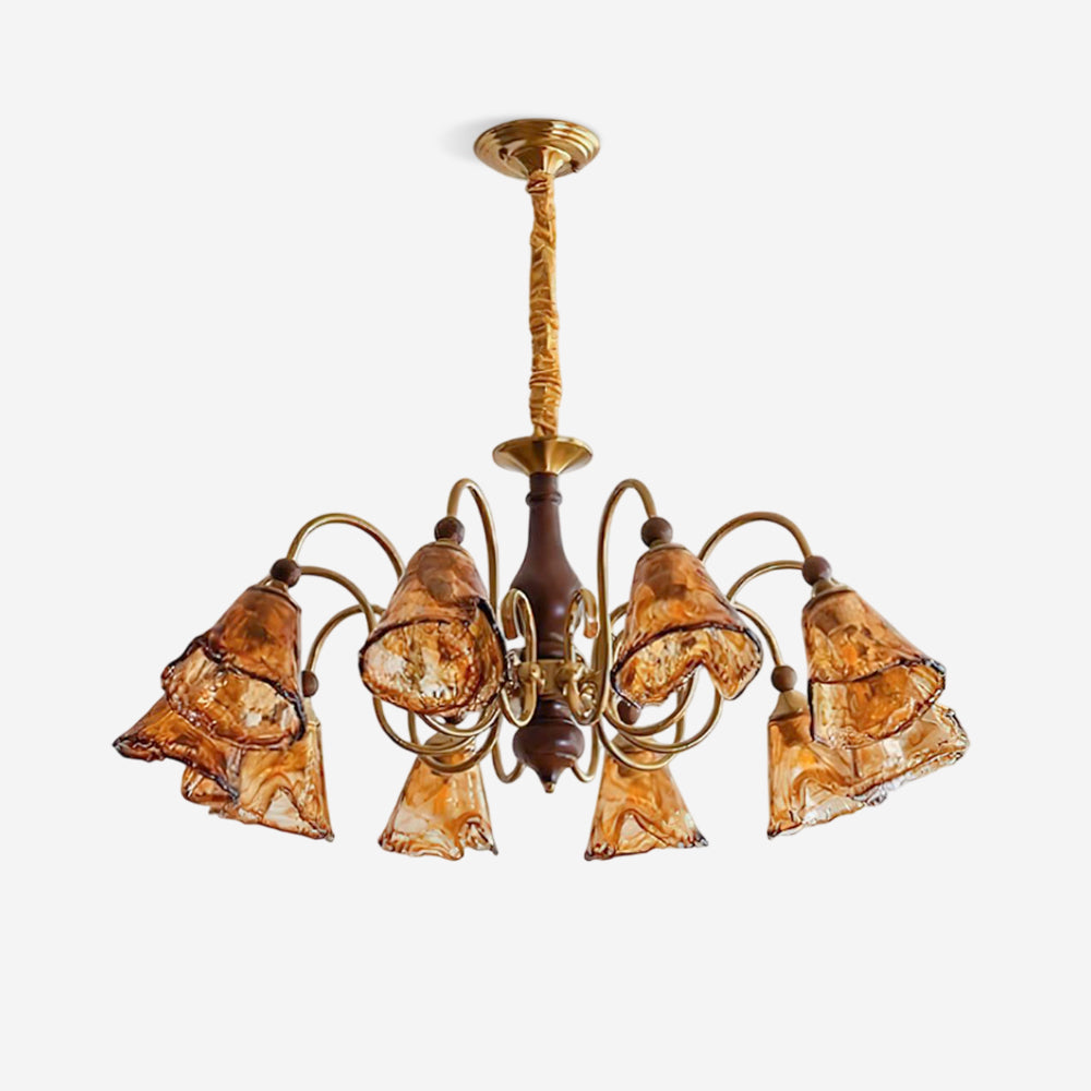 Amber-Bloom lampadario