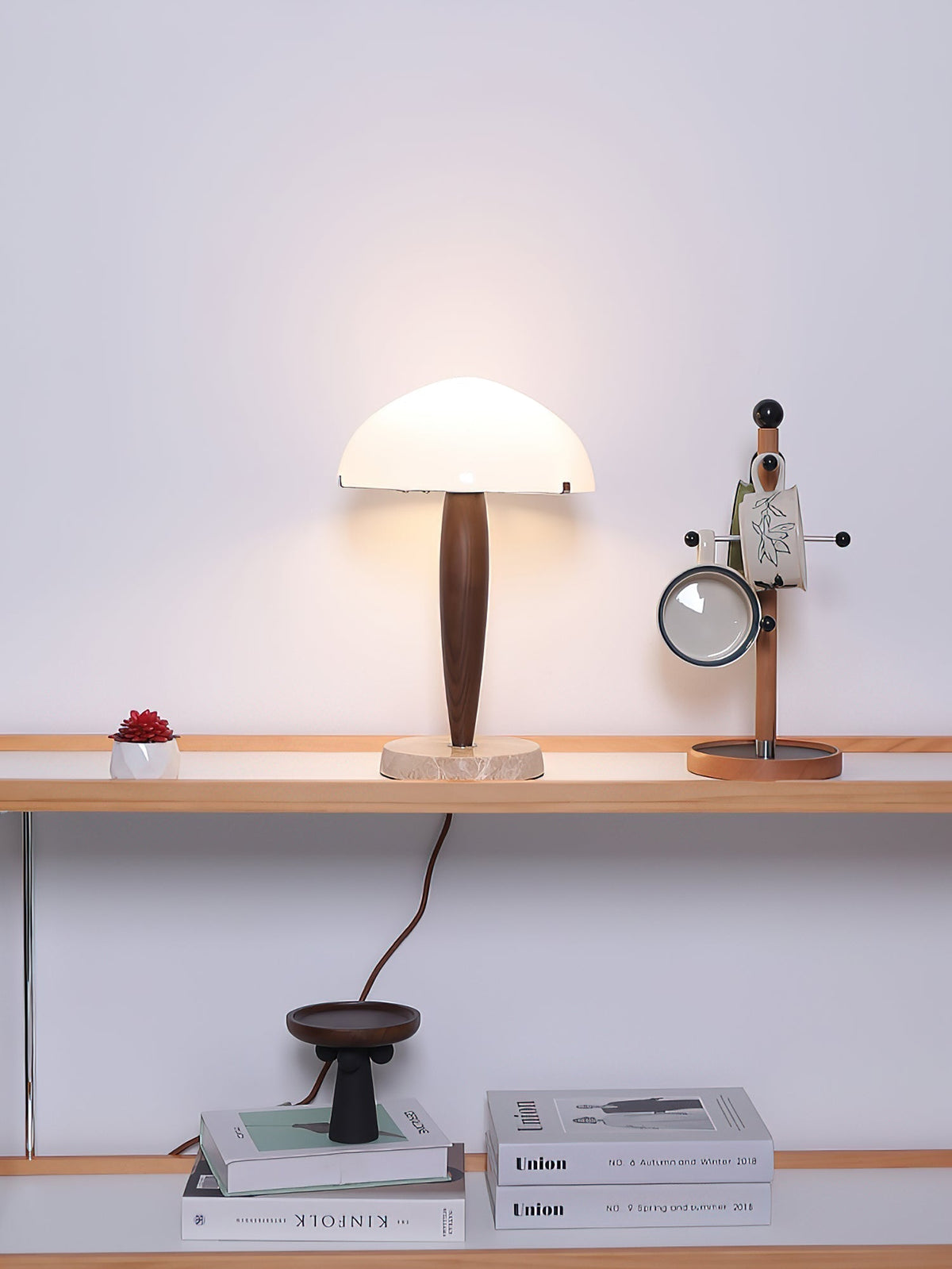 Jackson lampada da tavolo in vetro minimalista