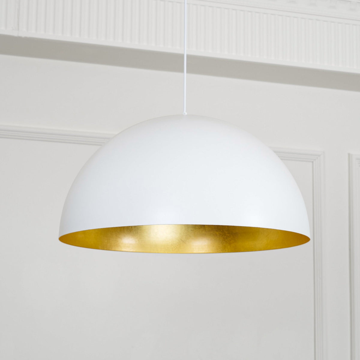 Renorira lampada a sospensione con Paralume a Cupola per sala da pranzo