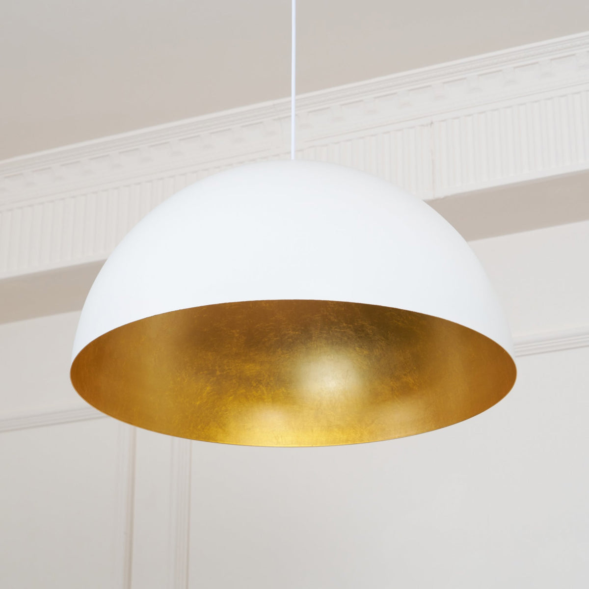 Renorira lampada a sospensione con Paralume a Cupola per sala da pranzo