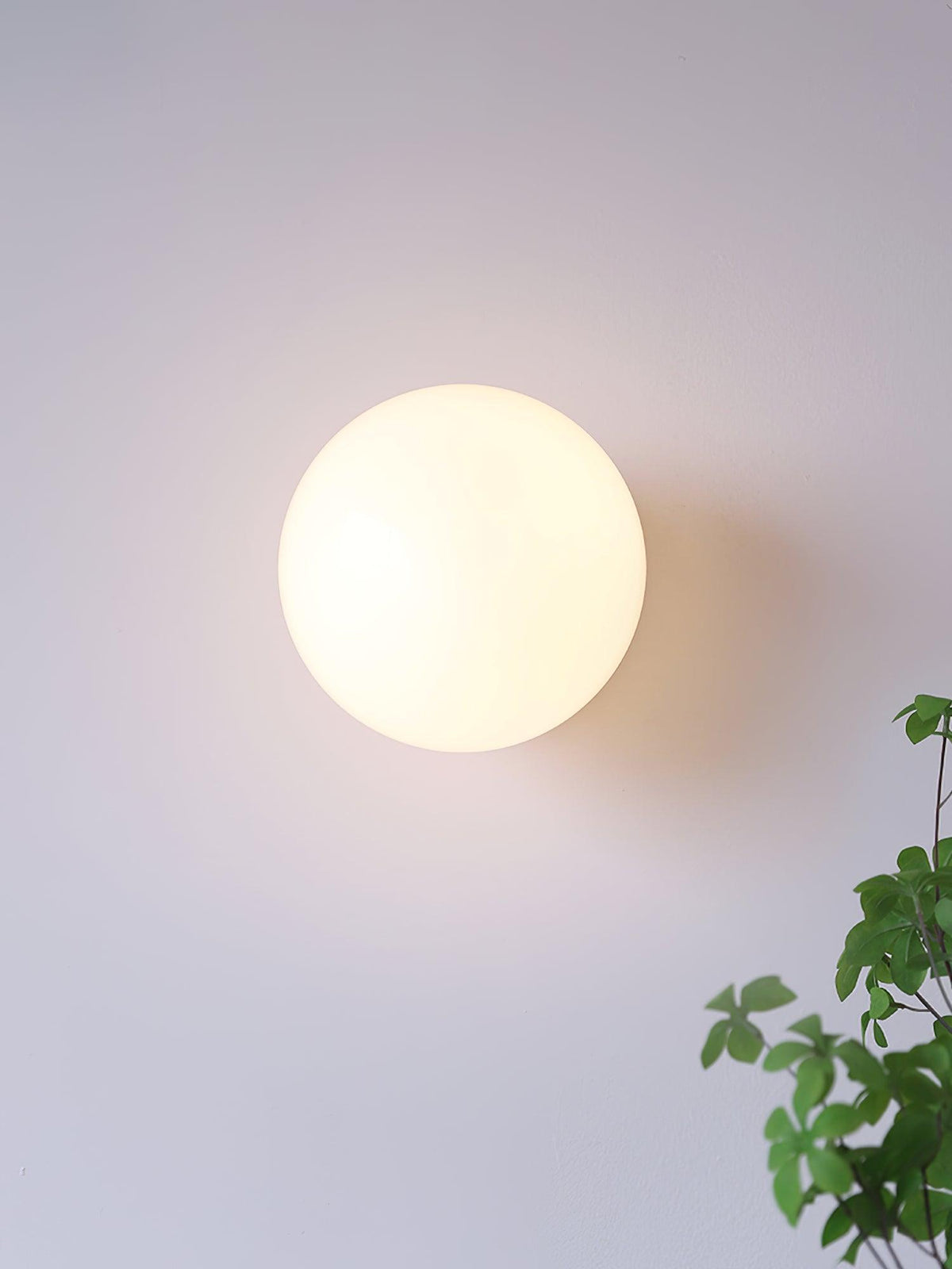 Stefan lampada da parete moderna minimalista in vetro