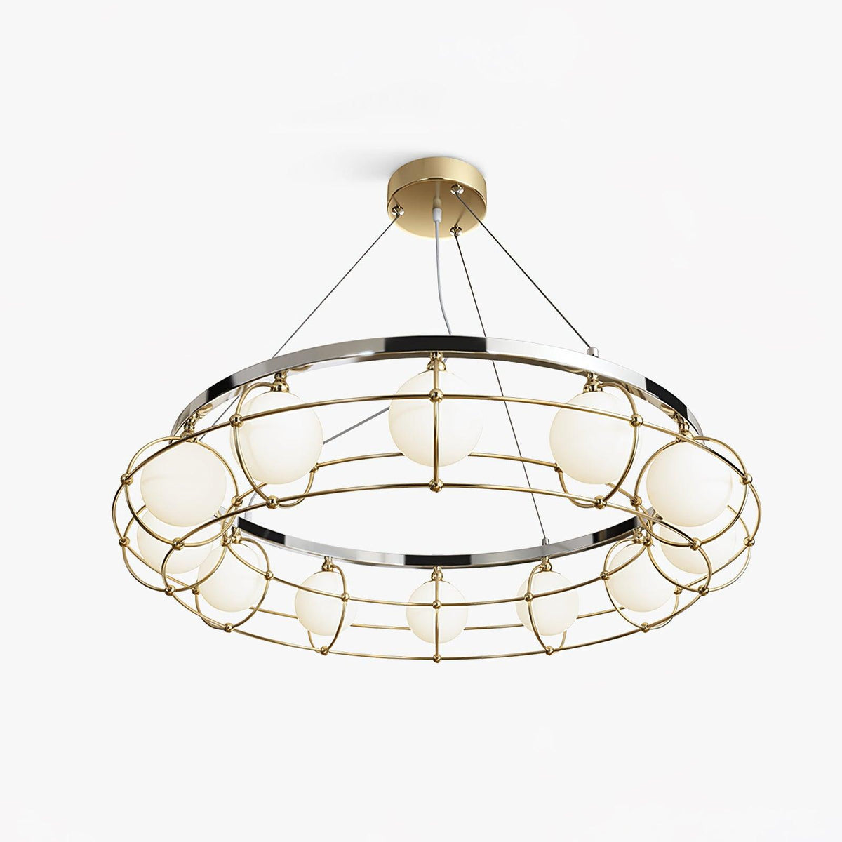 Velinissa lampadario in vetro moderno