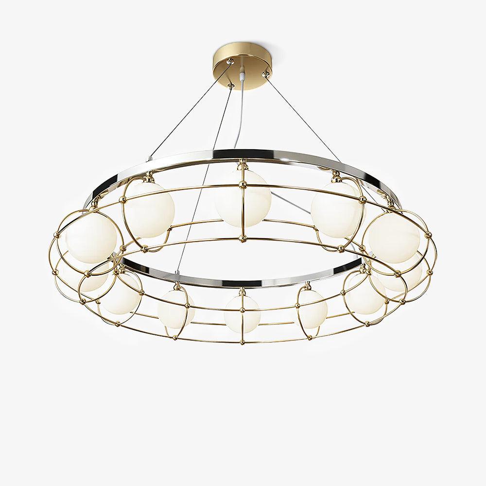 Velinissa lampadario in vetro moderno