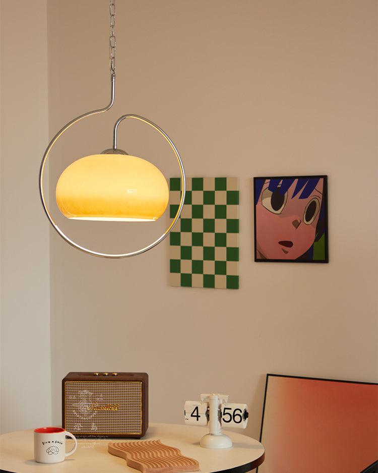 Medieval Premium Nordic Art Swag lampada a sospensione in vetro