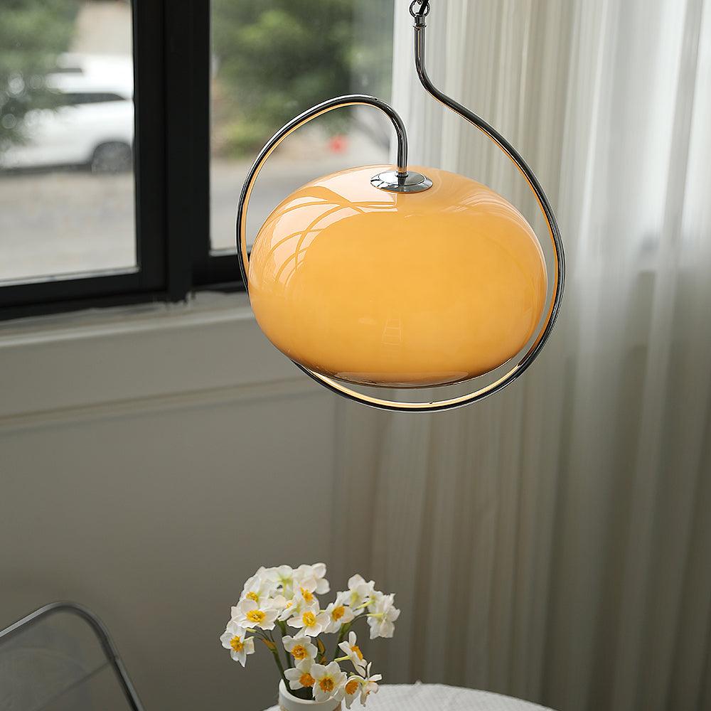 Medieval Premium Nordic Art Swag lampada a sospensione in vetro