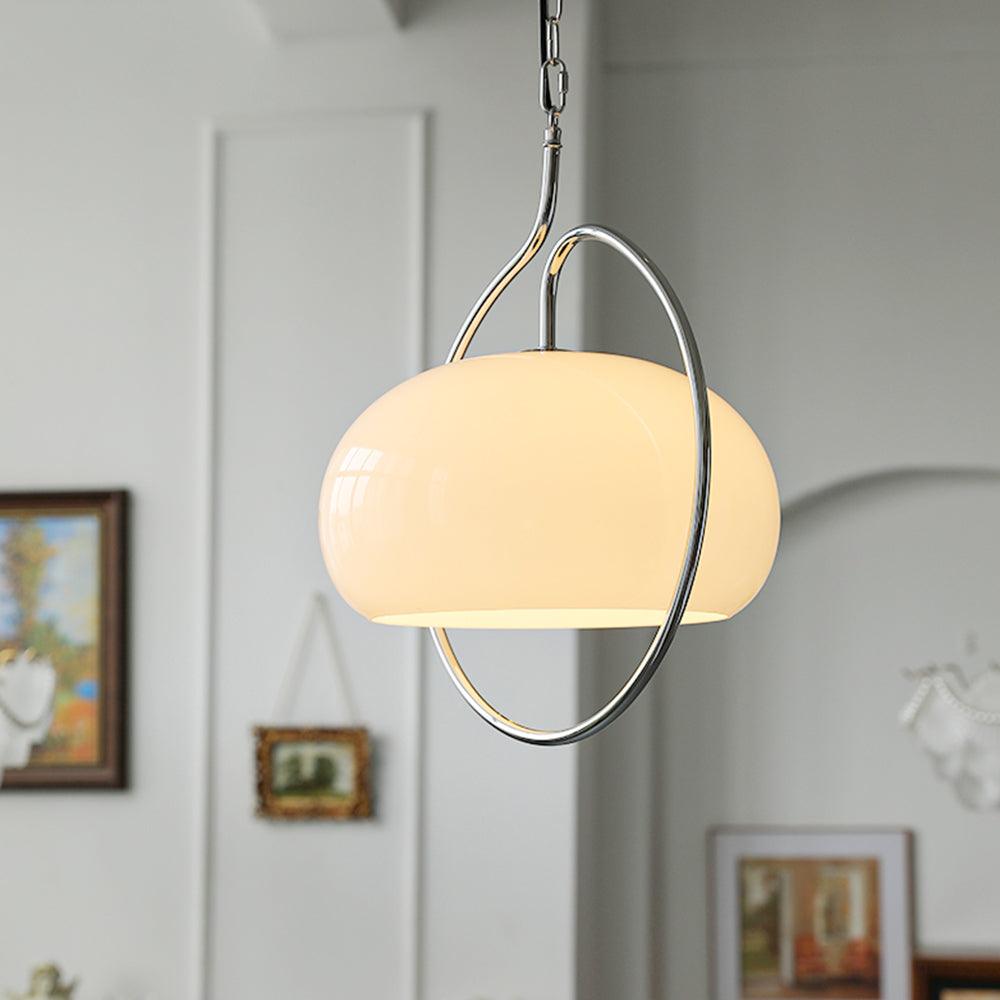 Medieval Premium Nordic Art Swag lampada a sospensione in vetro