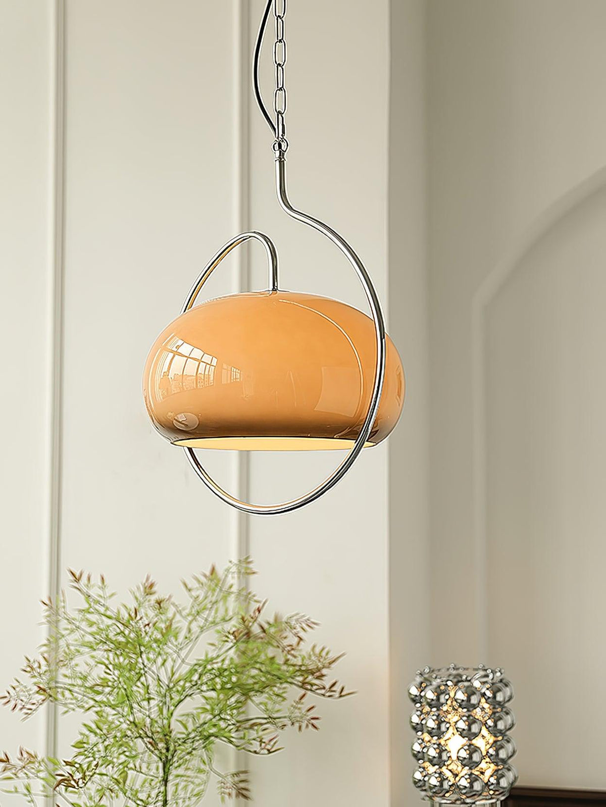 Medieval Premium Nordic Art Swag lampada a sospensione in vetro