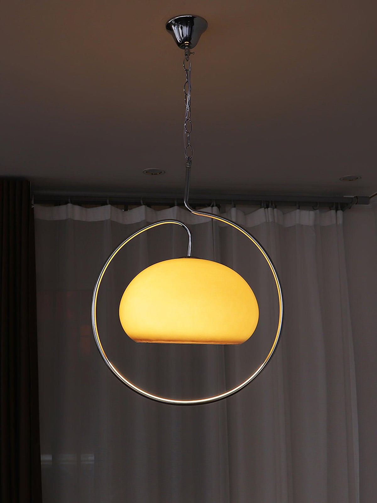 Medieval Premium Nordic Art Swag lampada a sospensione in vetro