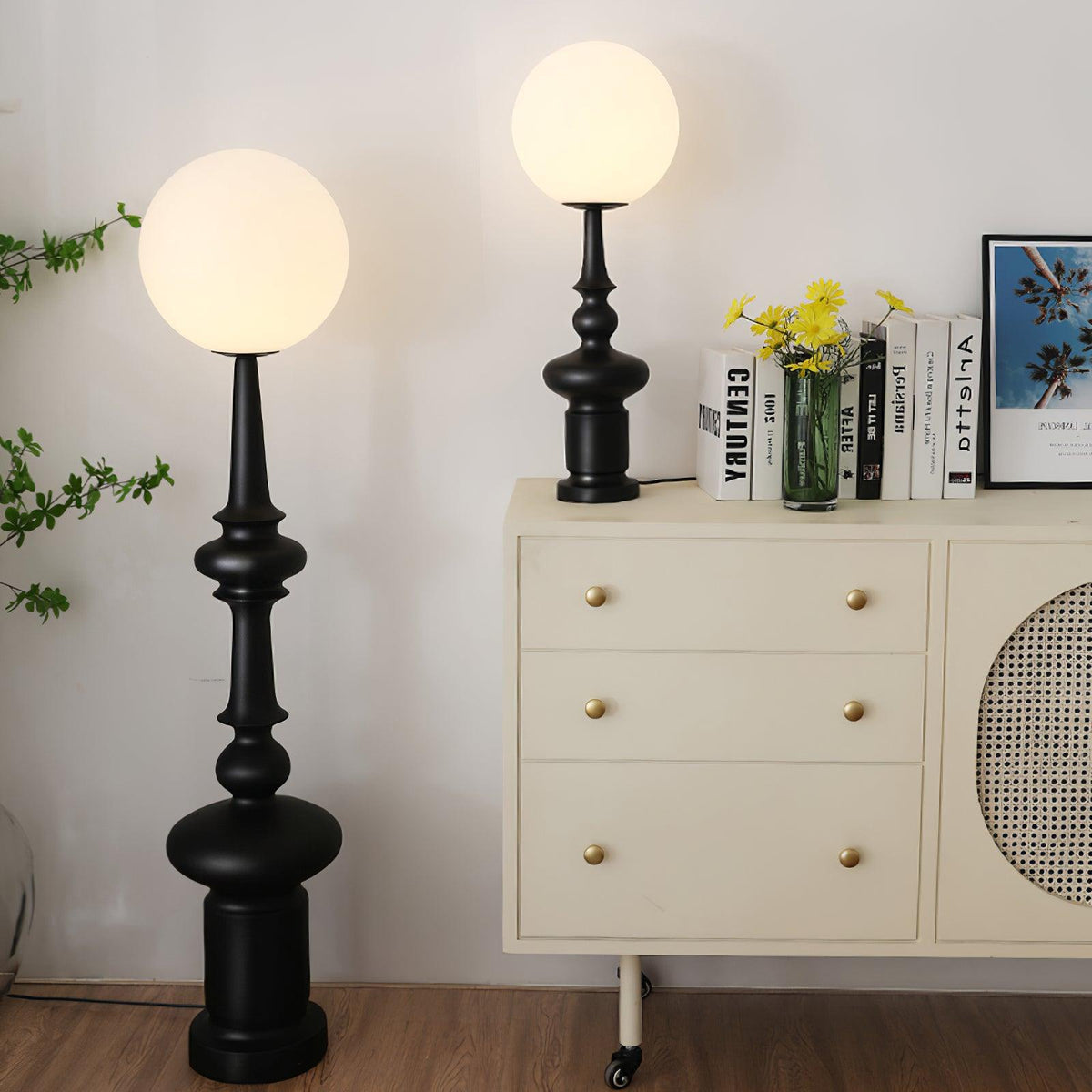 Soralise lampada da tavolo Colonna Romana
