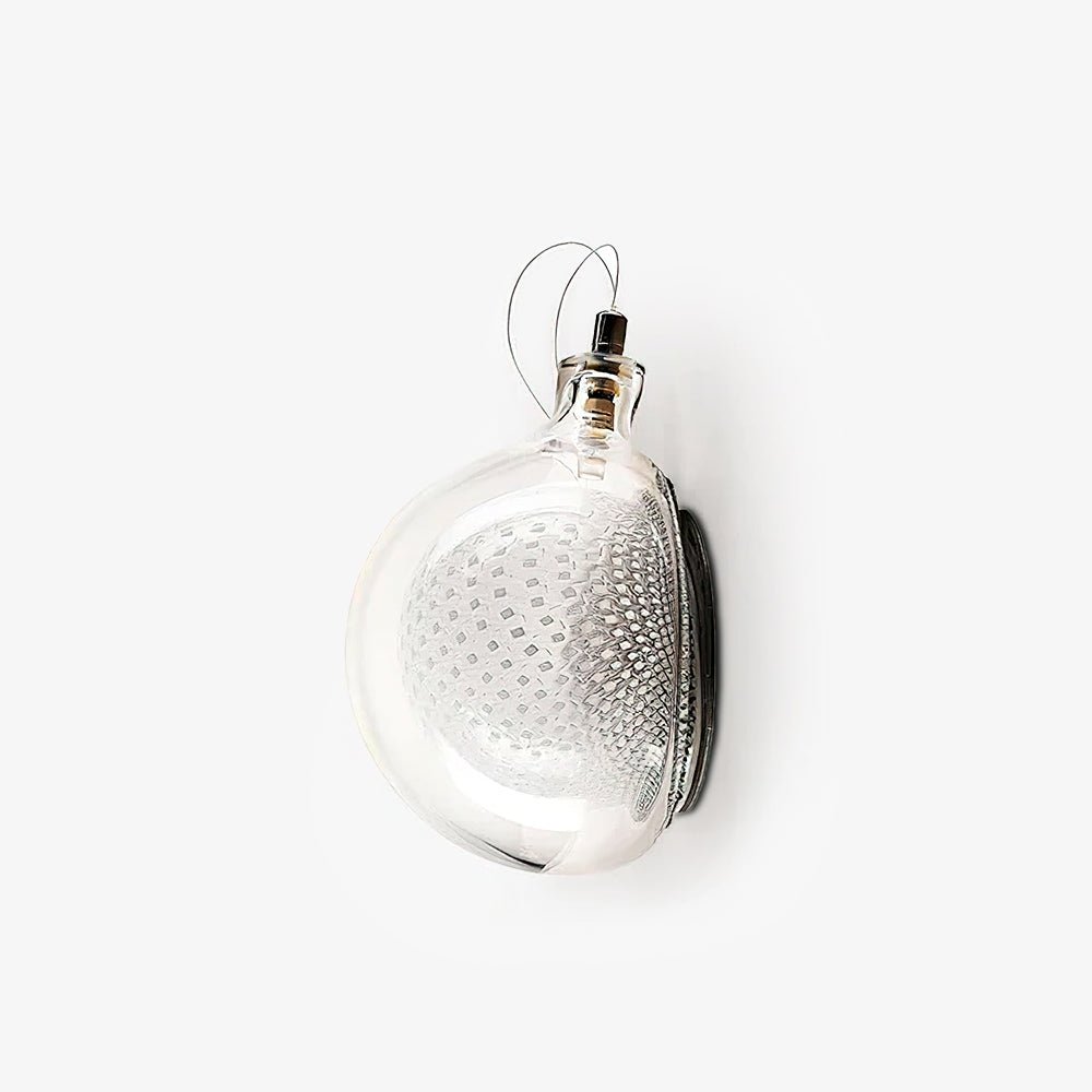 Sostor lampada da parete Premium in vetro Art Nordico e metallo