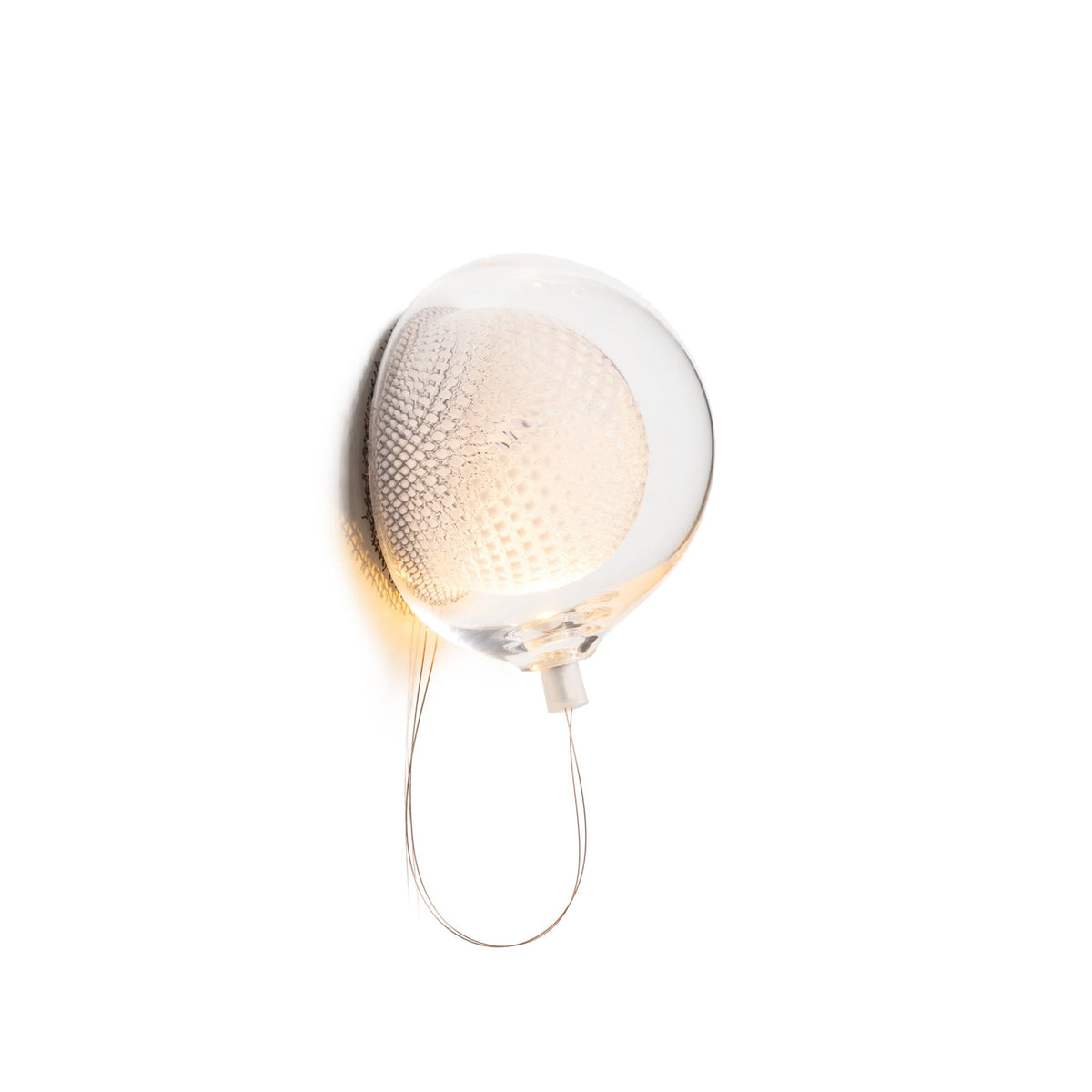 Sostor lampada da parete Premium in vetro Art Nordico e metallo