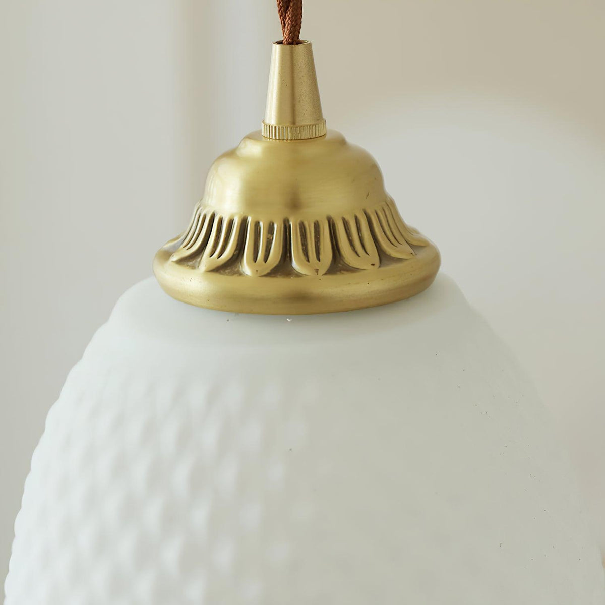 Mesh Tassel lampada a sospensione in vetro