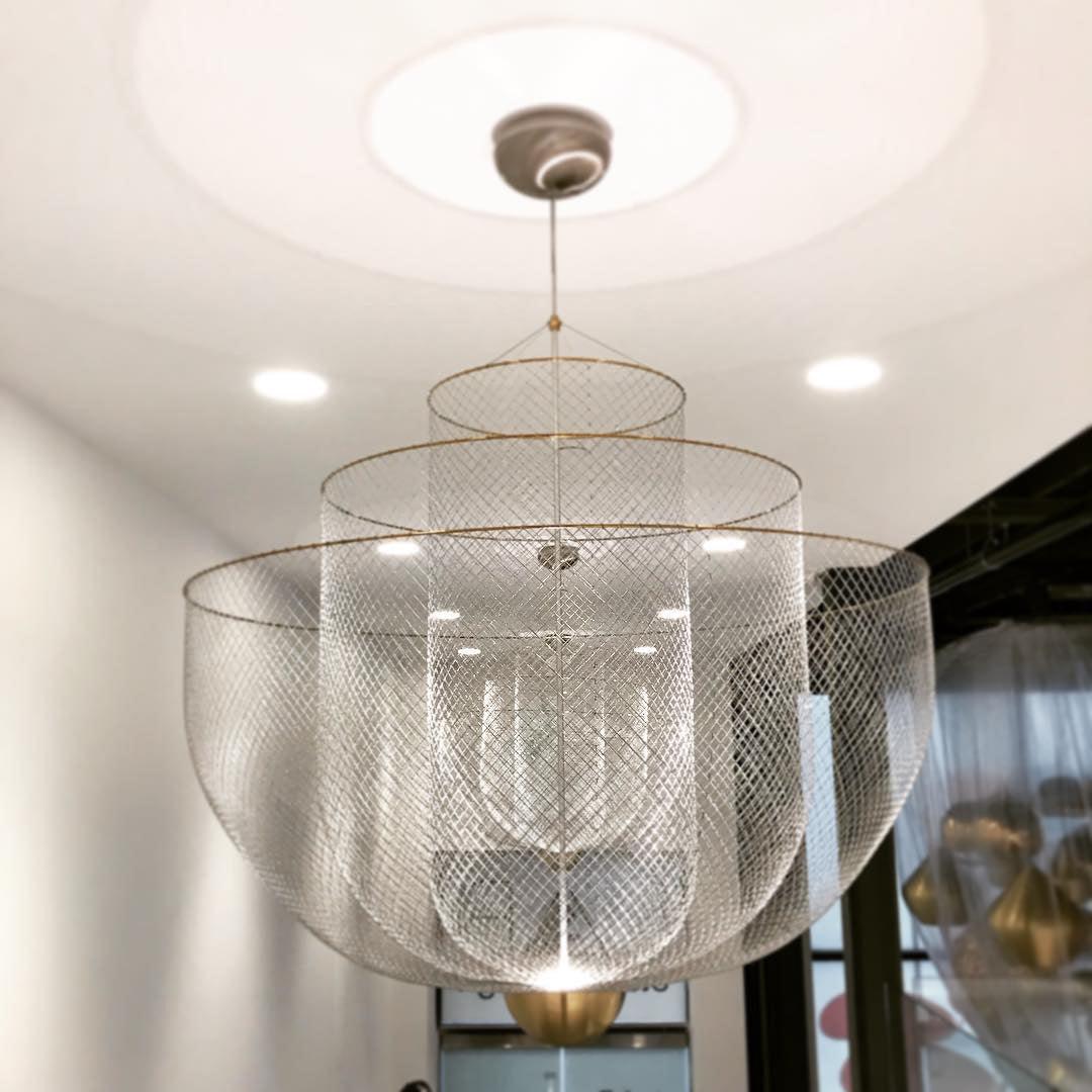 Terielissa lampadario Meshmatics Radiant Wirework