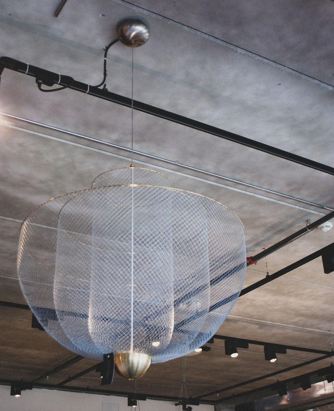 Terielissa lampadario Meshmatics Radiant Wirework