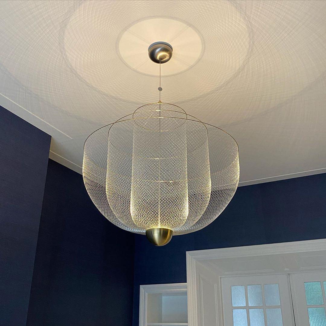 Terielissa lampadario Meshmatics Radiant Wirework