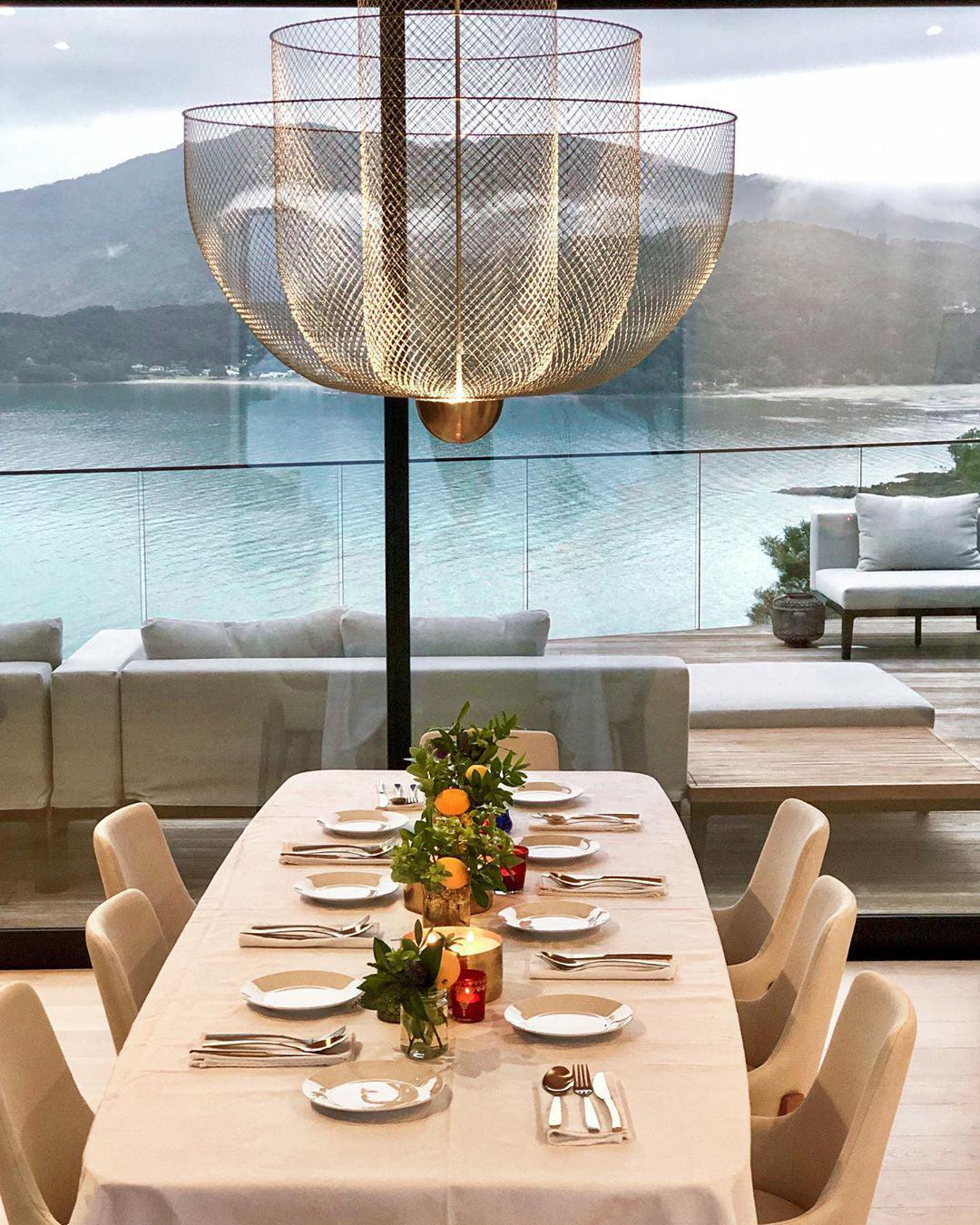 Terielissa lampadario Meshmatics Radiant Wirework