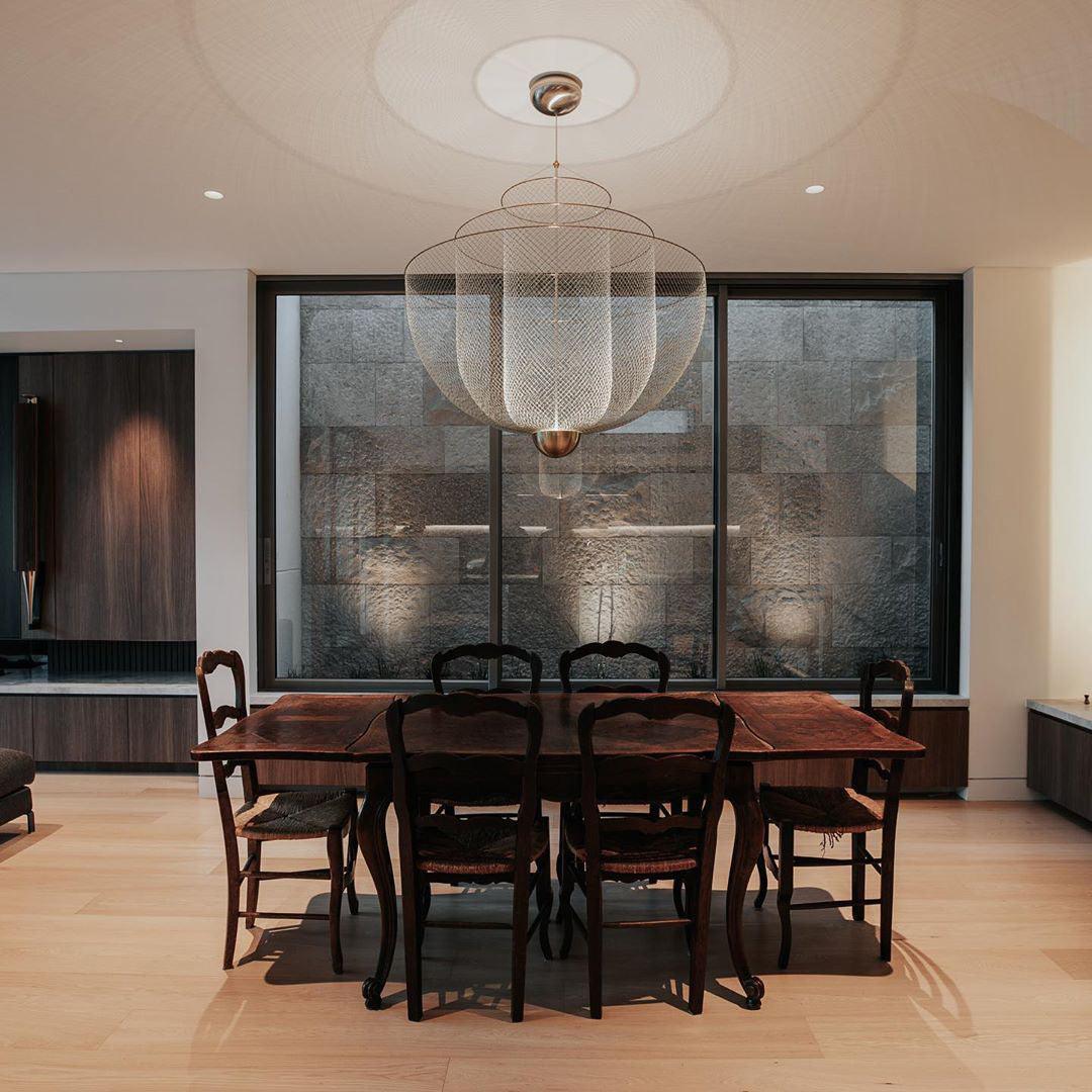 Terielissa lampadario Meshmatics Radiant Wirework