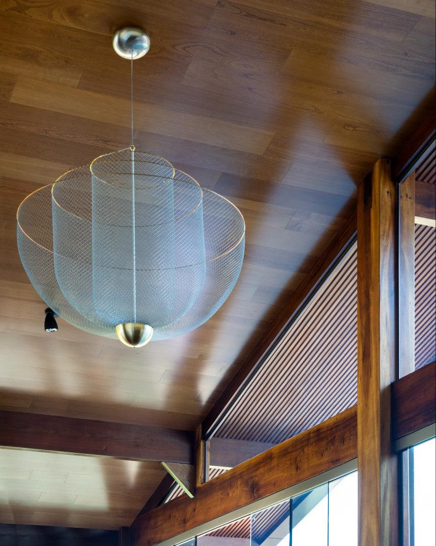 Terielissa lampadario Meshmatics Radiant Wirework