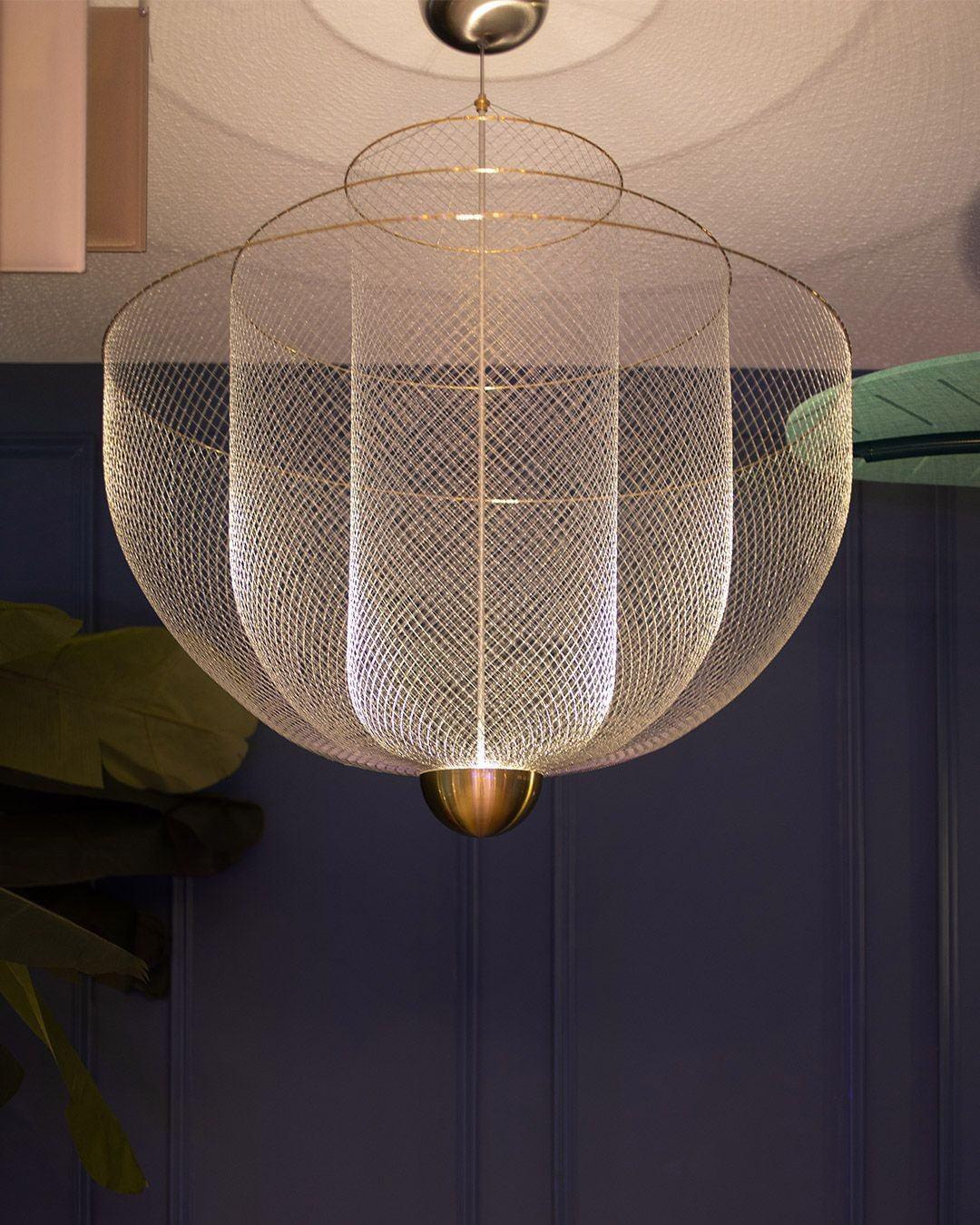 Terielissa lampadario Meshmatics Radiant Wirework