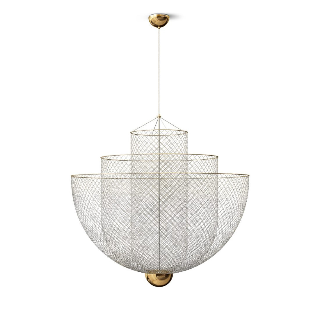 Terielissa lampadario Meshmatics Radiant Wirework