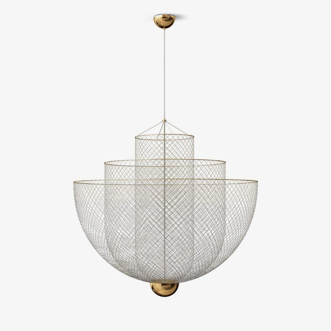Terielissa lampadario Meshmatics Radiant Wirework