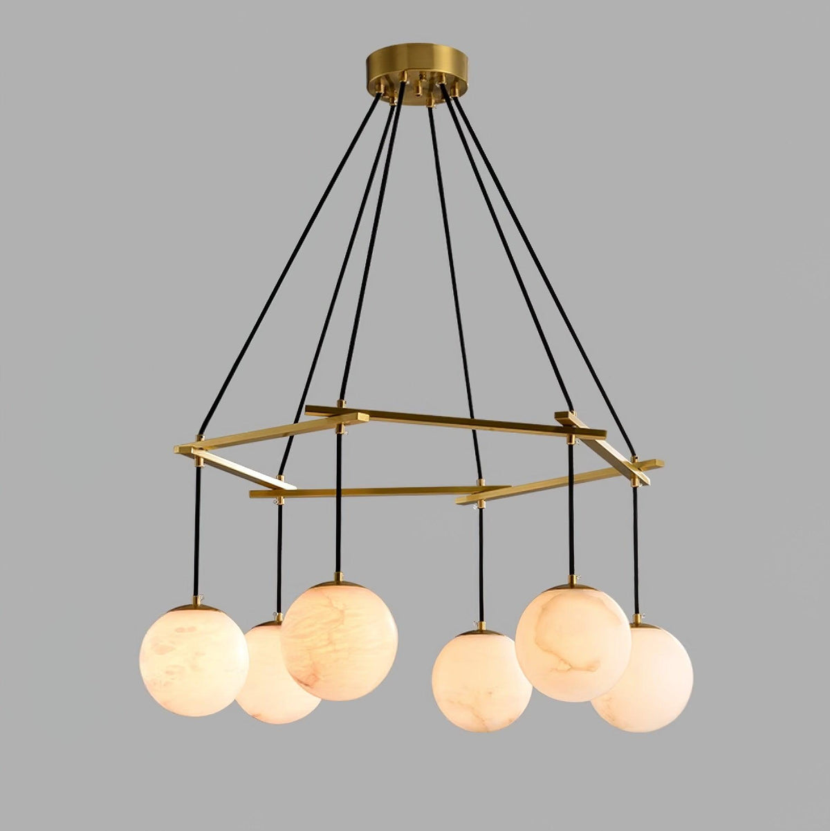Eirarira alabastro lampadario
