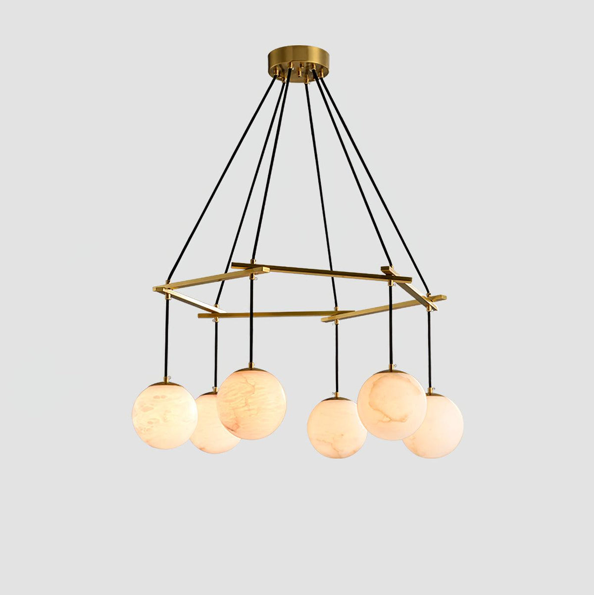 Eirarira alabastro lampadario
