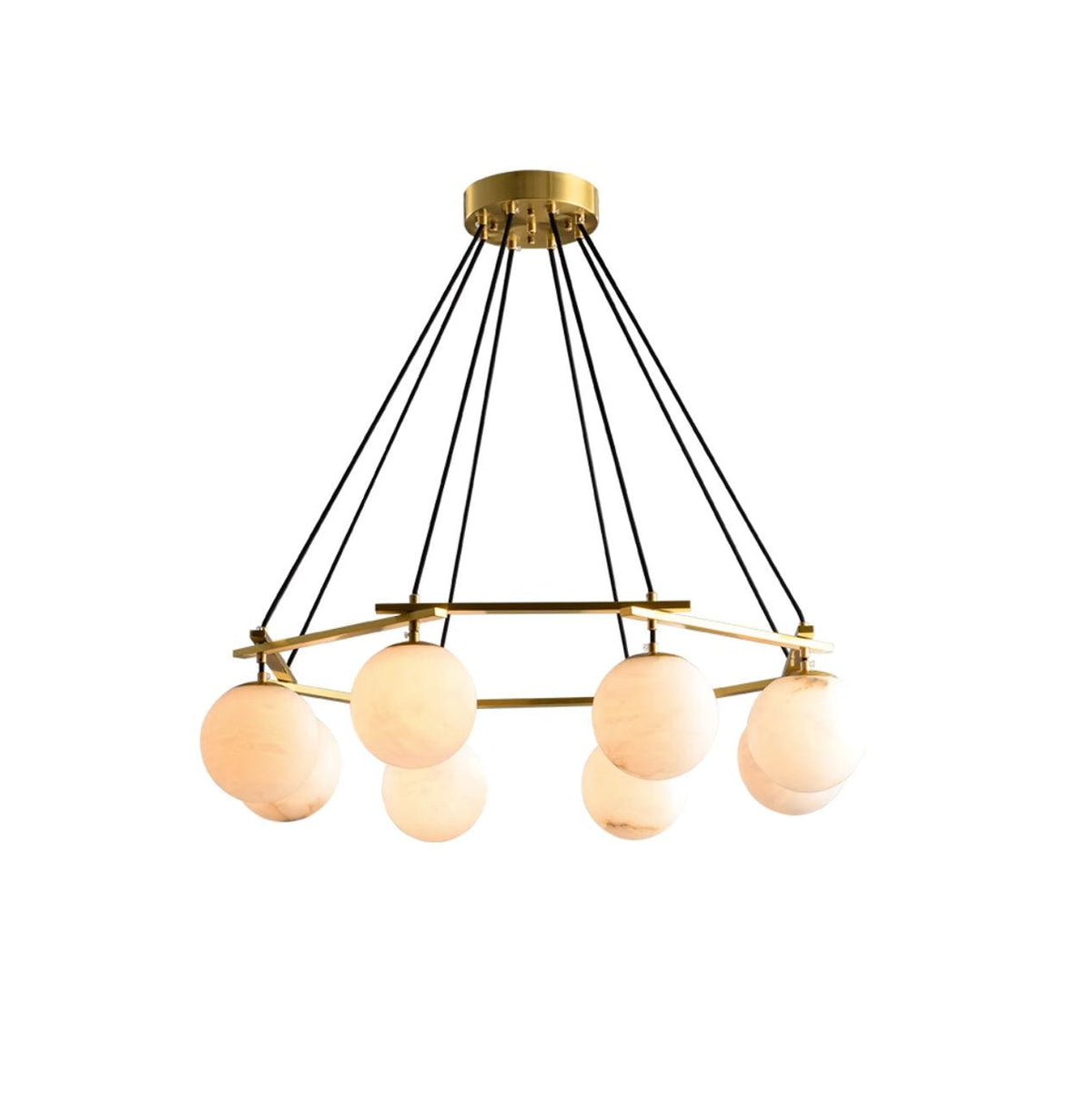Eirarira alabastro lampadario
