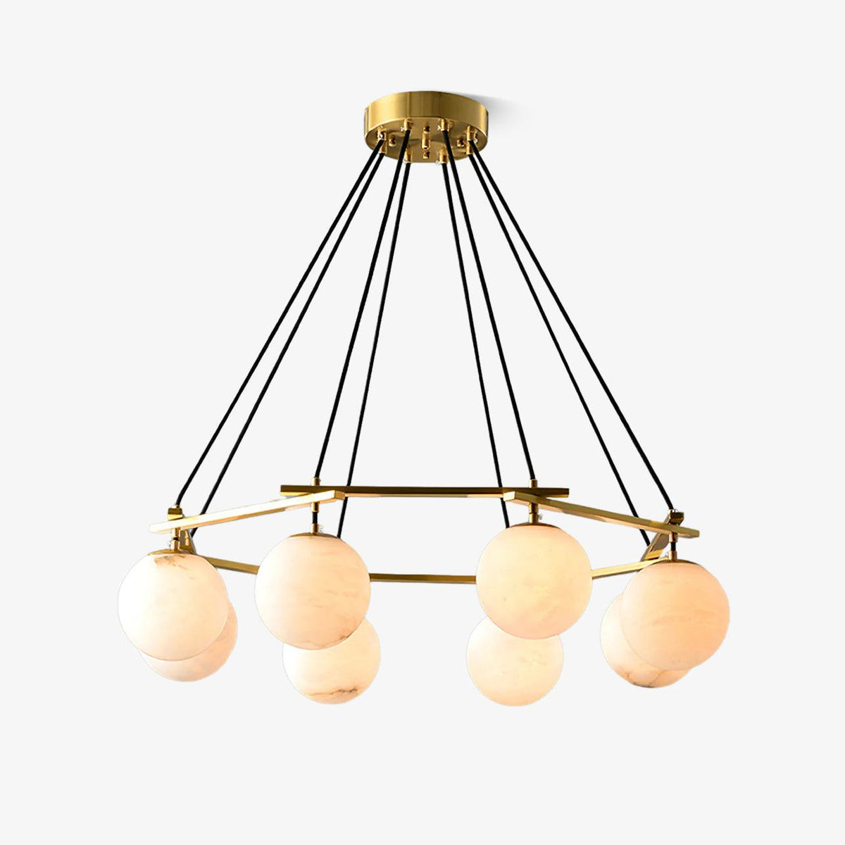 Eirarira alabastro lampadario