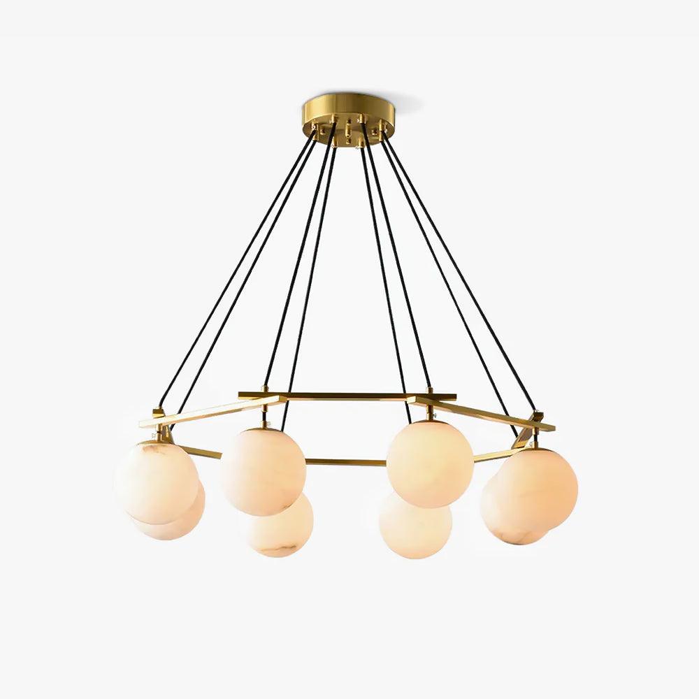 Eirarira alabastro lampadario