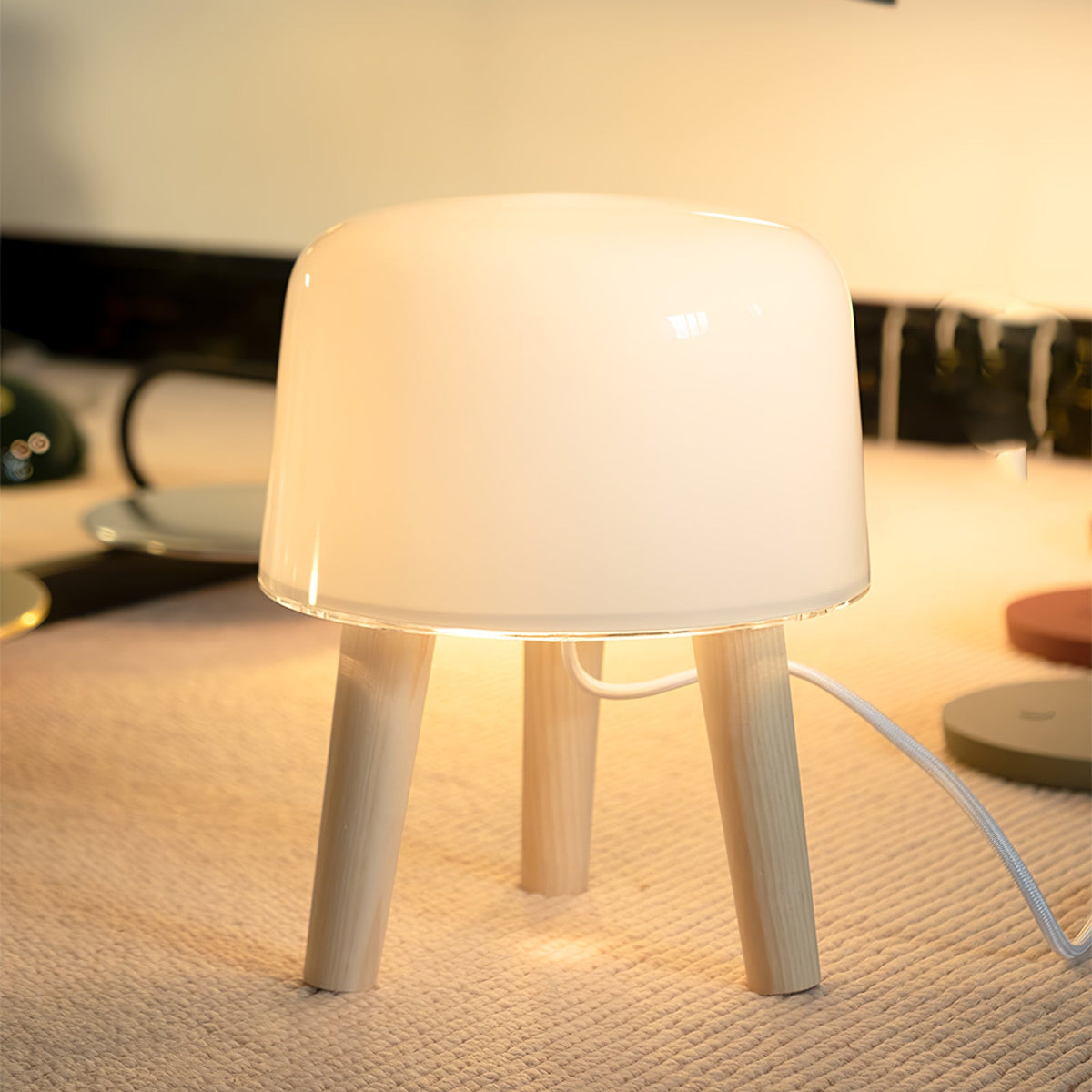 GlowPod lampada da tavolo in legno da tavolo