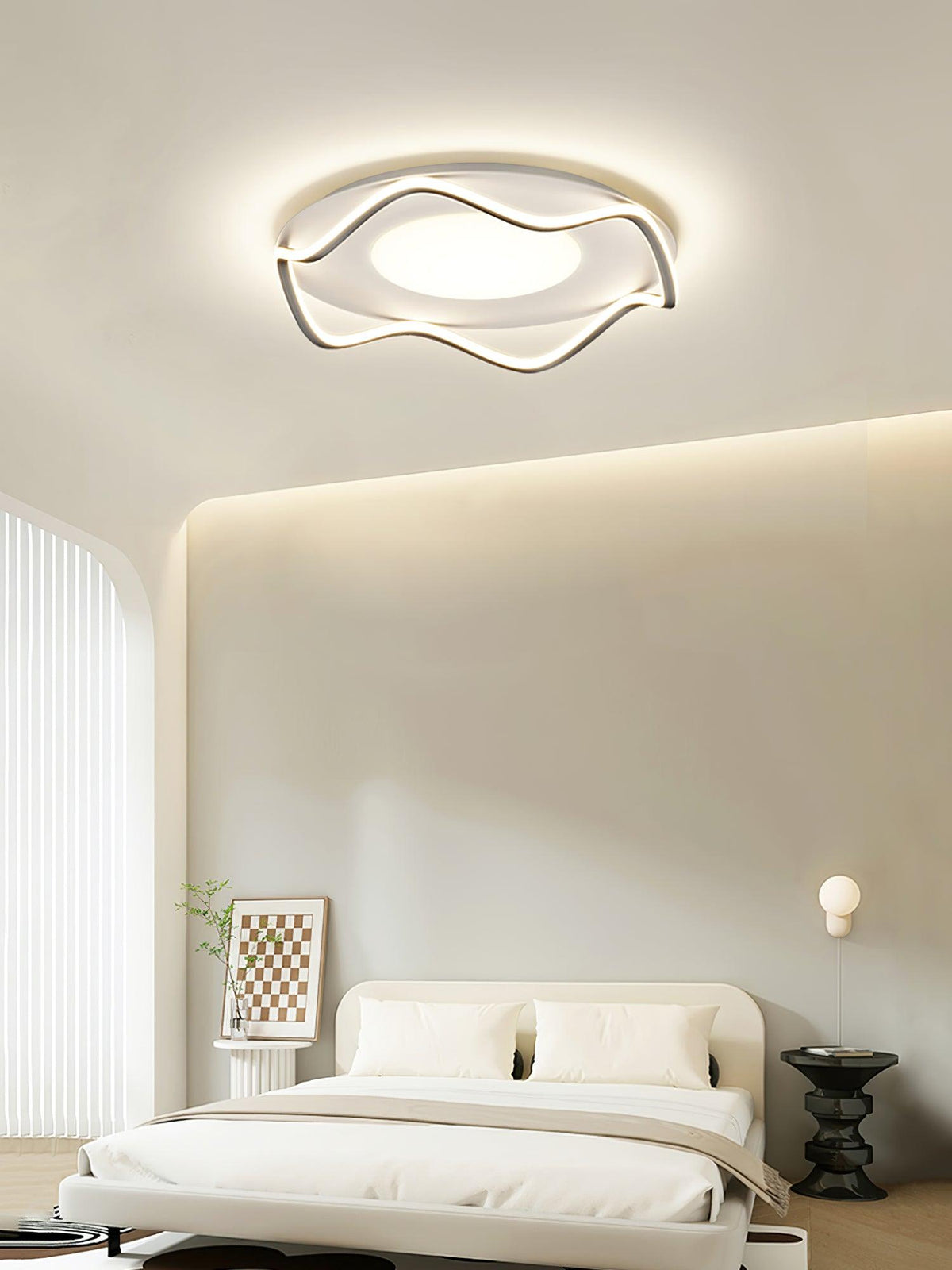 Elvenos lampada da soffitto minimalista Cloud Shape