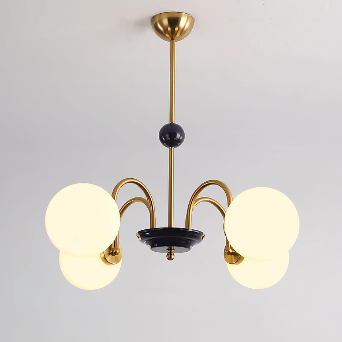Lampadario Bracci Curvi Ombrelloni Sferici Stile moderno Retro sala da pranzo | Relic Pieces
