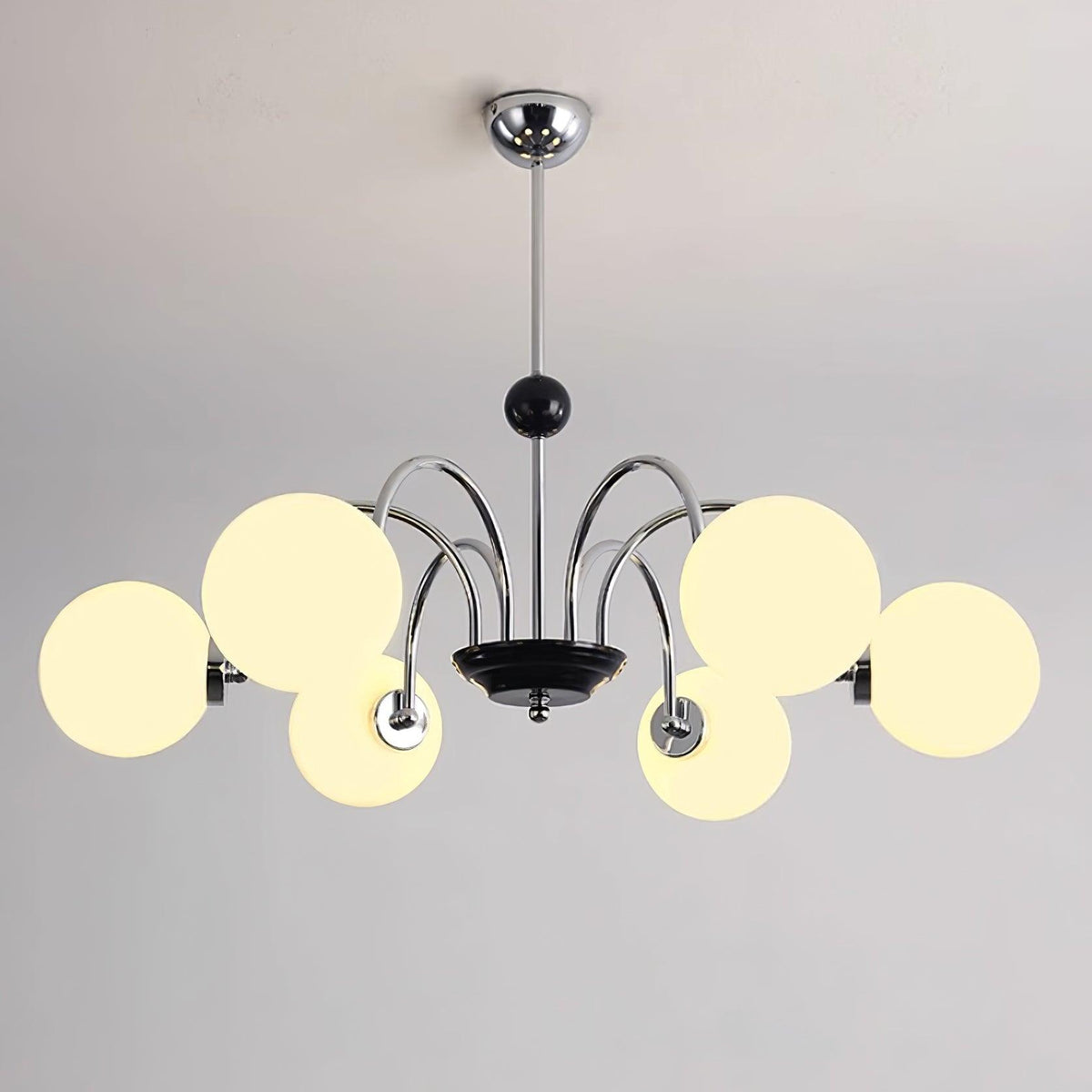 Lampadario Bracci Curvi Ombrelloni Sferici Stile moderno Retro sala da pranzo | Relic Pieces