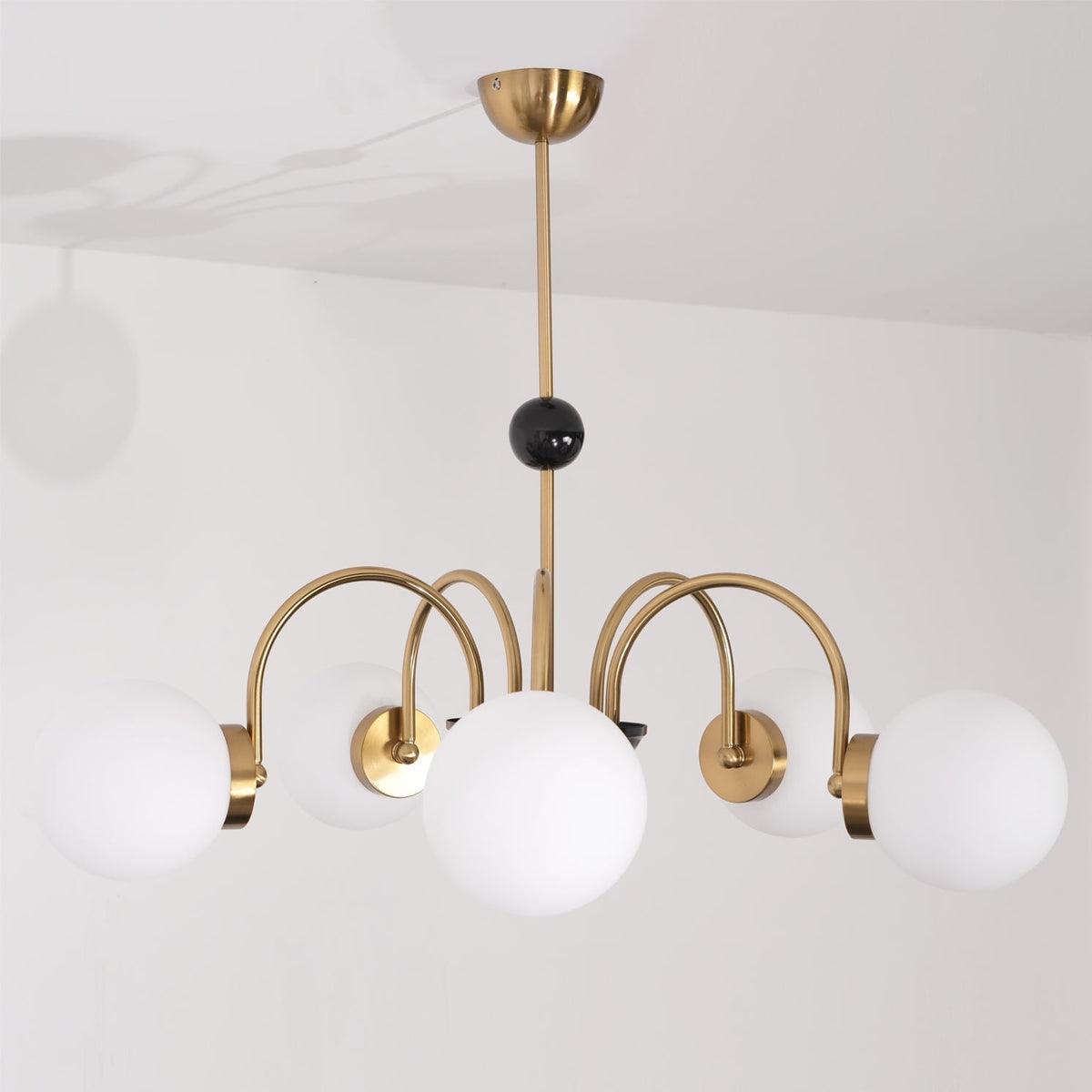 Lampadario Bracci Curvi Ombrelloni Sferici Stile moderno Retro sala da pranzo | Relic Pieces