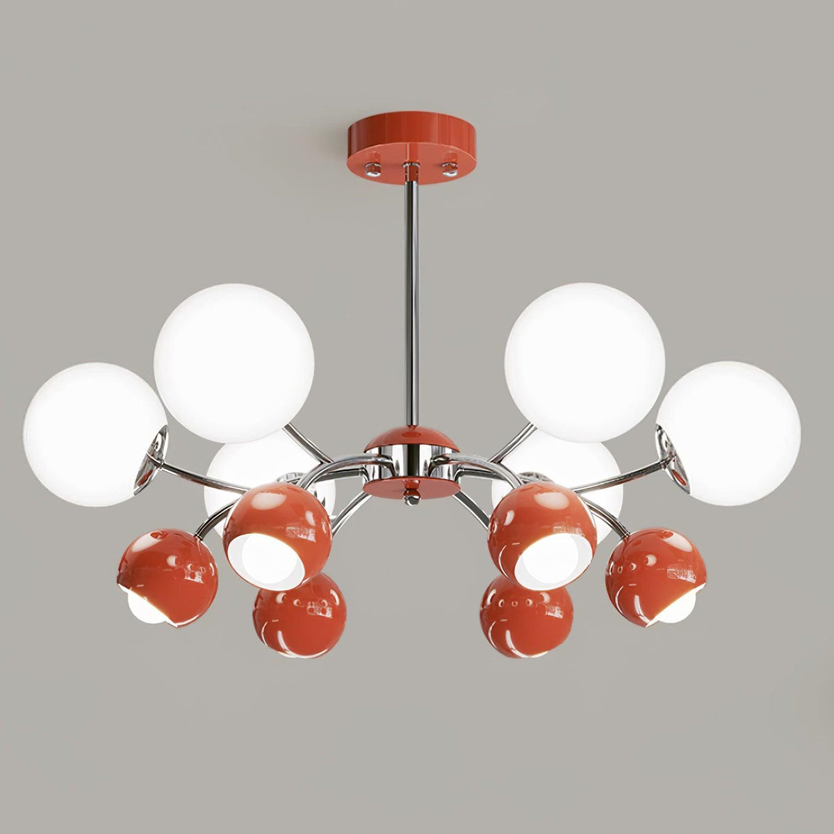 Eloria lampadario vetro Cupola Petalo minimalista Ambientale