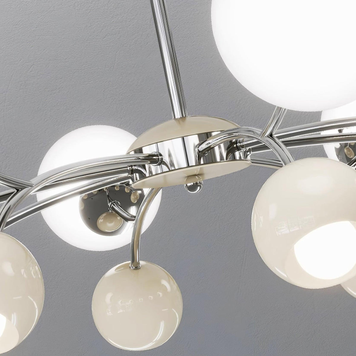 Eloria lampadario vetro Cupola Petalo minimalista Ambientale