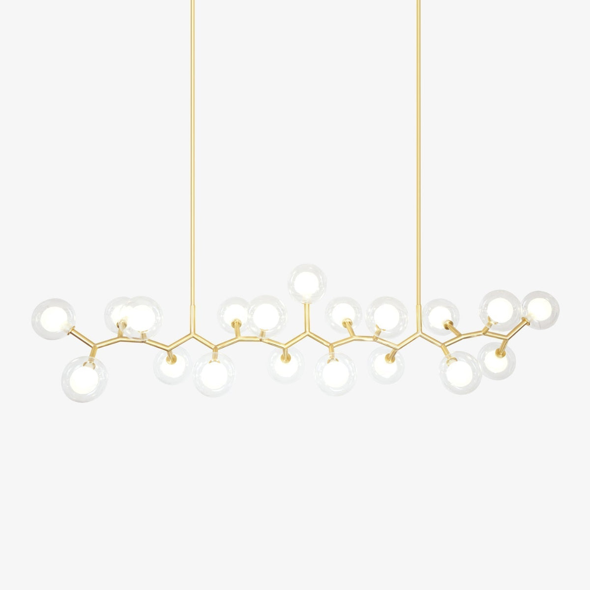 Ivexin Branch lampada a sospensione in ottone
