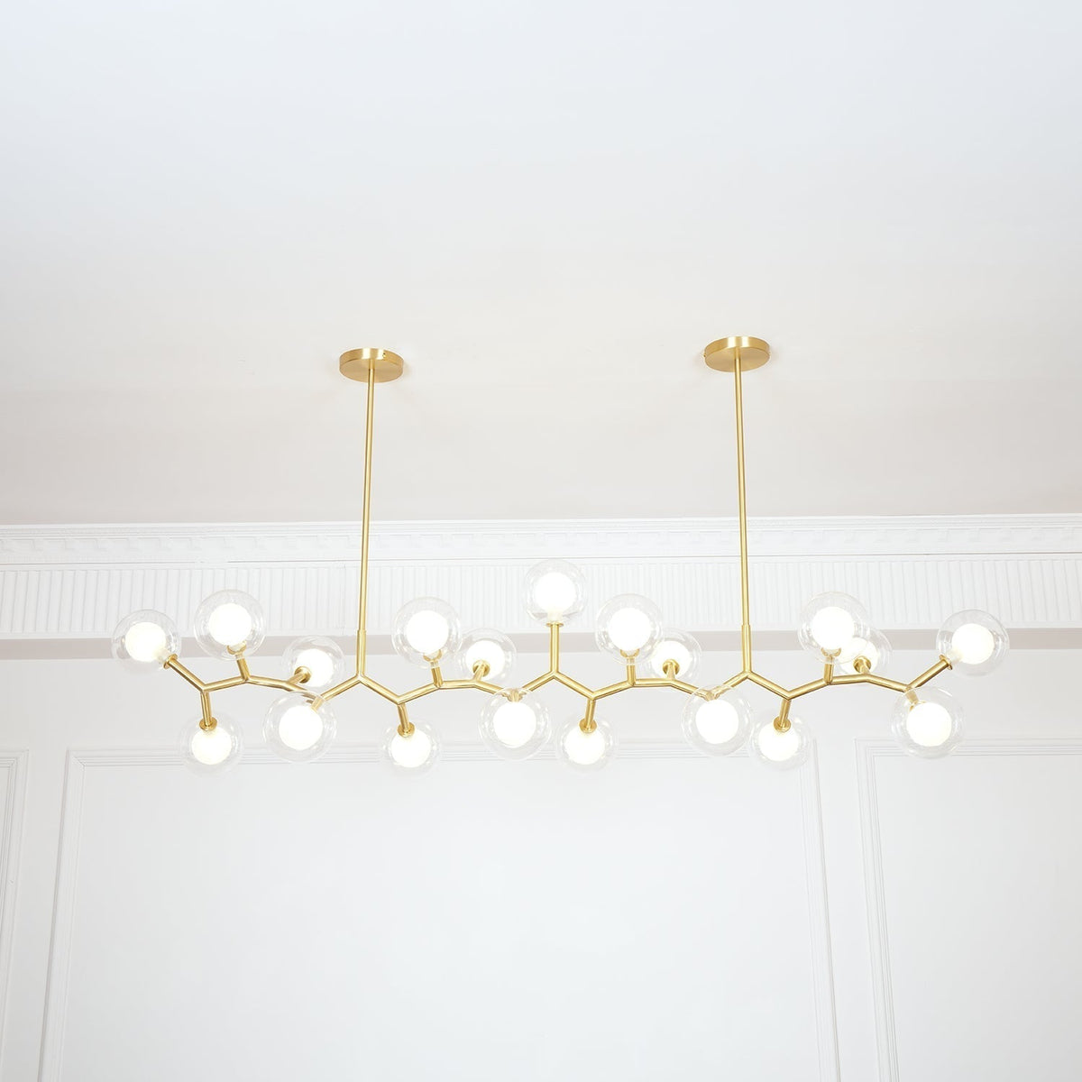 Ivexin Branch lampada a sospensione in ottone